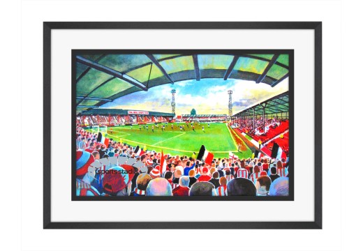 Griffin Park Stadium Fine Art Print - Brentford FC